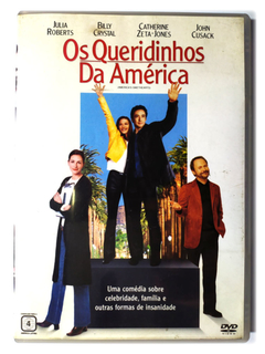 DVD Os Queridinhos Da América Julia Roberts Billy Crystal Original Chaterine Zeta Jones John Cusack