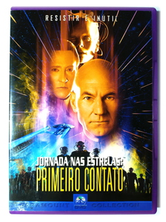 DVD Jornada Nas Estrelas Primeiro Contato Patrick Stewart Original 1996 Jonathan Frakes