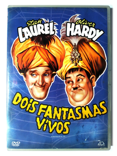 DVD Dois Fantasmas Vivos Stan Laurel Oliver Hardy 1942 Original A-Hauting We Will Go Alfred Weker