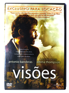 DVD Visões Antonio Banderas Emma Thompson Imagining Argentina Original Christopher Hampton