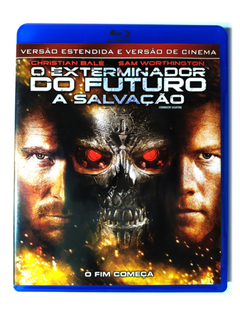 Blu-Ray O Exterminador Do Futuro A Salvação Christian Bale Original Sam Worthington Terminator Salvation