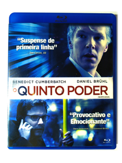 Blu-Ray O Quinto Poder Benedict Cumberbatch Daniel Bruhl Original The Fifth Estate Bill Condon