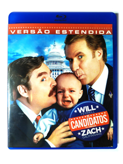 Blu-Ray Os Candidatos Will Ferrell Zach Galifianakis Original Versão Estendida Jay Roach