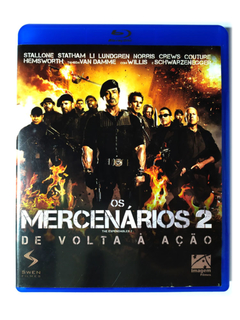 Blu-Ray Os Mercenários 2 Sylvester Stallone Jason Statham Original The Expendables 2 Simon West