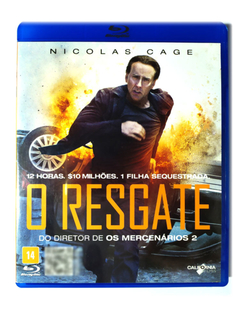 Blu-Ray O Resgate Nicolas Cage Danny Huston Simon West Original Stolen