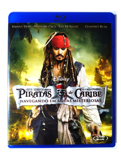 Blu-Ray Piratas Do Caribe Navegando Em Águas Misteriosas Original Johnny Depp Penélope Cruz