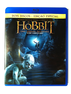 Blu-Ray O Hobbit Uma Jornada Inesperada Ian McKellen Duplo Original Martin Freeman Peter Jackson