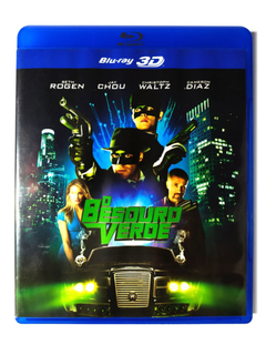 Blu-Ray 3D O Besouro Verde Seth Rogen Cameron Diaz Jay Chou Original Christoph Waltz Michel Gondry