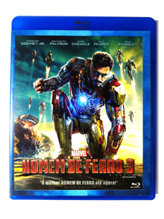 Blu-Ray Homem De Ferro 3 Robert Downey Jr Gwyneth Paltrow Original Iron Man 3 Shane Black