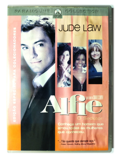 DVD Alfie O Sedutor Jude Law Susan Saradon Marisa Tomei Original Charles Shyer