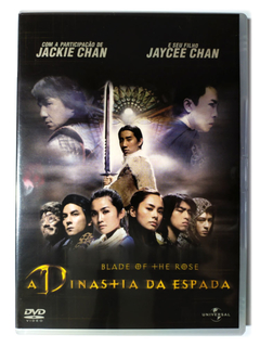 DVD A Dinastia Da Espada Jackie Chan Jaycee Chan Original Blade Of The Rose