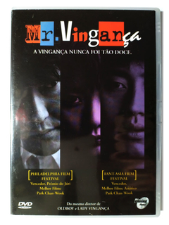 DVD Mr. Vingança Park Chan Wook Shin Ha‑kyun Bae Doona Original (Esgotado)