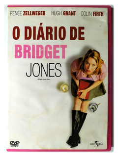 DVD O Diário De Bridget Jones Renee Zellweger Hugh Grant Original Colin Firth Sharon Maguire