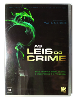 DVD As Leis Do Crime Martin Scorsese Justin Chon Kevin Wu Original Revenge Of The Green Dragons