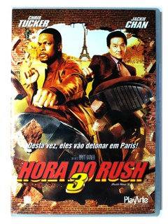 DVD Hora do Rush 3 Chris Tucker Jackie Chan Rush Hour Original