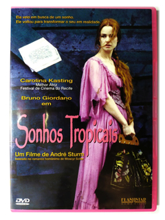 DVD Sonhos Tropicais Carolina Kasting Bruno Giordano Original André Sturm Nacional
