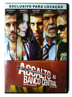 DVD Assalto Ao Banco Central Eriberto Leão Lima Duarte Original Nacional Marcos Paulo