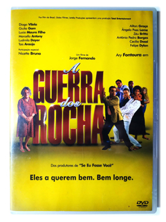 DVD A Guerra Dos Rocha Ary Fontoura Original Jorge Fernando Diogo Vilela Giulia Gam