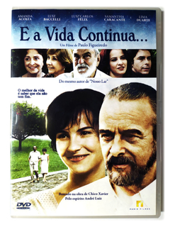 DVD E A Vida Cotinua Lima Duarte Amanda Acosta Luiz Baccelli Original Paulo Figueiredo Chico Xavier