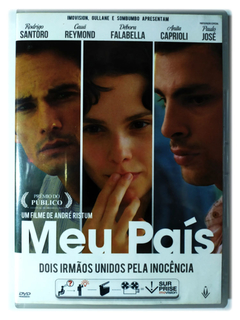 DVD Meu País Rodrigo Santoro Cauã Reymond Debora Falabella Original André Ristum