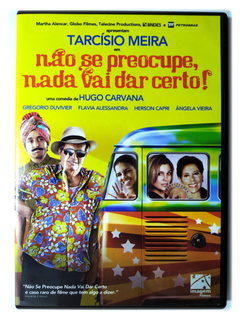 DVD Não Se Preocupe Nada Vai Dar Certo Tarcísio Meira Original Hugo Carvana