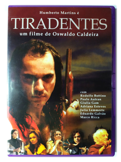 DVD Tiradentes Humberto Martins 1999 Oswaldo Caldeira Original Rodolfo Bottino