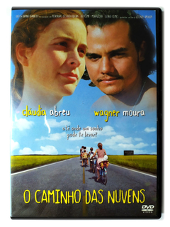 DVD O Caminho Das Nuvens Cláudia Abreu Wagner Moura Original Nacional Vicente Amorim