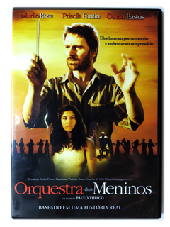 DVD Orquestra Dos Meninos Murilo Rosa Priscila Fantin Original Othon Bastos Paulo Thiago