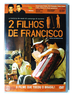 DVD 2 Filhos de Francisco Ângelo Antônio Dira Paes Original Breno Silveira Nacional Zezé di Camargo e Luciano