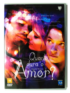 DVD Quanto Dura O Amor Silvia Lourenço Danni Carlos Original Roberto Moreira Maria Clara Spinelli