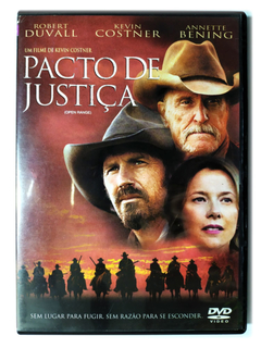 DVD Pacto De Justiça Kevin Costner Robert Duvall Open Range Original Annette Bening