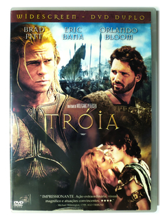 DVD Tróia Brad Pitt Eric Bana Orlando Bloom Diane Kruger Original Wolfgang Petersen