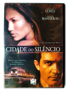 Dvd Cidade Do Silêncio Jennifer Lopez Antonio Banderas Maya Zapata Original