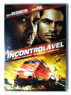 DVD Incontrolável Denzel Washington Chris Pine Unstoppable Original