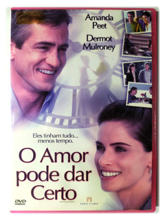 DVD O Amor Pode Dar Certo Amanda Peet Dermot Mulroney Original Griffin e Phoenix Ed Stone