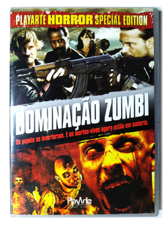 Dvd Dominação Zumbi Johnny Gel Alicia Clark Ryan Thompson Original PlayArte Horror Special Edition
