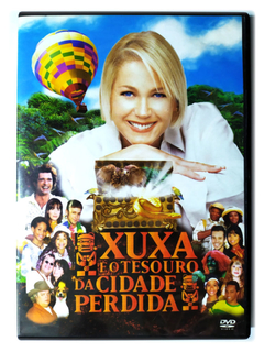 DVD Xuxa E O Tesouro Da Cidade Perdida Marcos Pasquim Original Meneghel