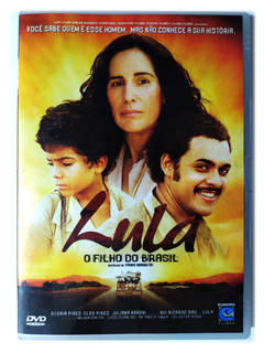 DVD Lula O Filho Do Brasil Glória Pires Cléo Fabio Barreto Original Nacional Rui Ricardo Diaz