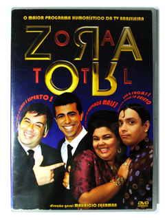 DVD Zorra Total Maurício Sherman Leandro Hassum Fabiana Carla Original