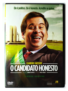 DVD O Candidato Honesto Leandro Hassum Roberto Santucci Original Victor Leal