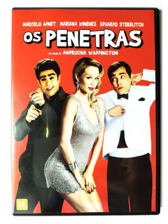 DVD Os Penetras Marcelo Adnet Mariana Ximenes Nacional Original Eduardo Sterblitch