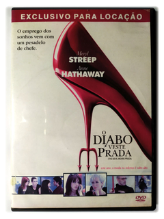 DVD O Diabo Veste Prada Meryl Streep Anne Hathaway Original The Devil Wears Prada David Frankel