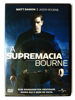 Dvd A Supremacia Bourne Matt Damon Franka Potente Original Paul Greengrass