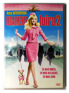 Dvd Legalmente Loira 2 Reese Witherspoon Luke Wilson Original Sally Field Bob Newhart