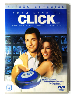 DVD Click Adam Sandler Kate Beckinsale Edição Especial Original
