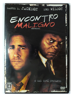DVD Encontro Maligno Samuel L Jackson Luke Wilson Original Metting Evil Chris Fisher