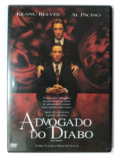 DVD Advogado Do Diabo Keanu Reeves Al Pacino Charlize Theron Original Taylor Hackford