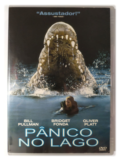 DVD Pânico No Lago Bill Pullman Bridget Fonda Oliver Platt Original Lake Placid Steve Miner