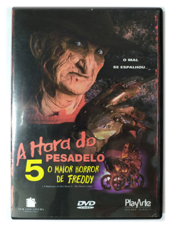 DVD A Hora Do Pesadelo 5 O Maior Horror de Freddy 1989 Original Stephen Hopkins Robert Englund