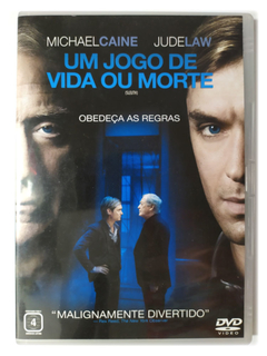 DVD Um Jogo De Vida Ou Morte Michael Caine Jude Law Sleuth Original Kenneth Branagh